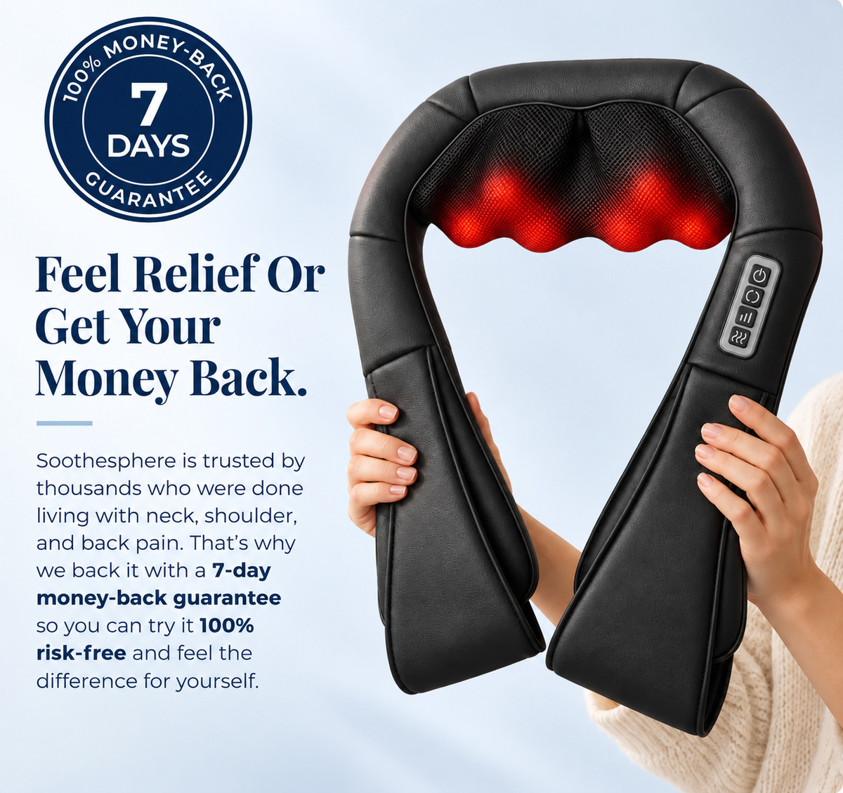 Osendale Heated Neck & Shoulder Massager